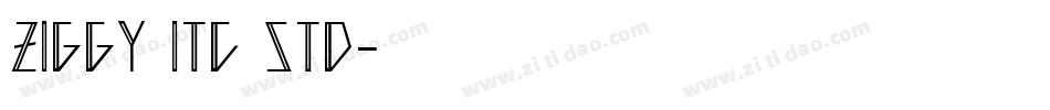 Ziggy ITC Std字体转换